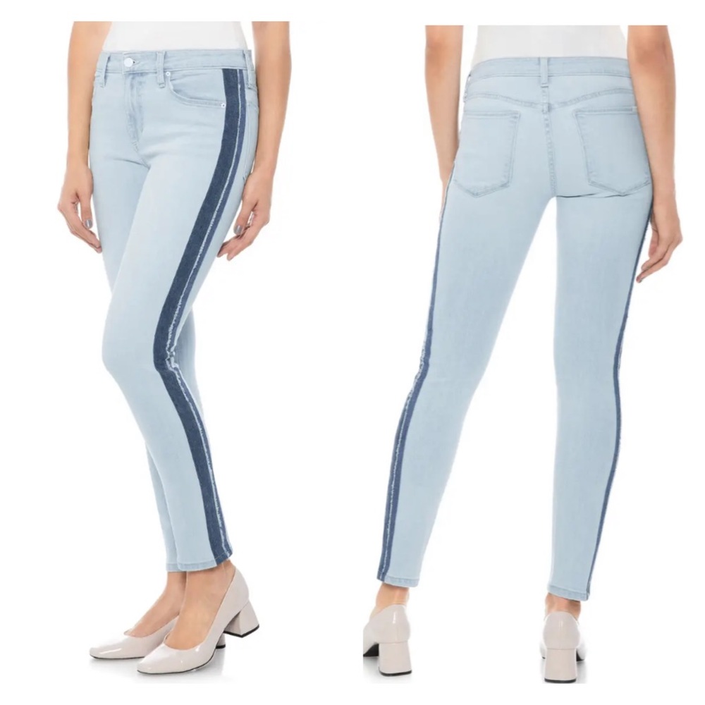 JOES Icon Stripe Ankle Skinny Jeans 9” Rise